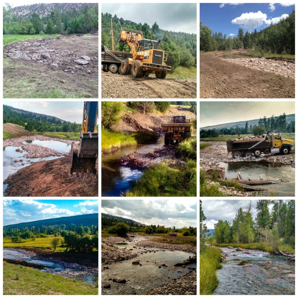 Fly fishing Stream Construction